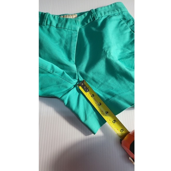 Michael Kors Green Shorts Career Casual Summer Size 6 - Picture 7 of 7